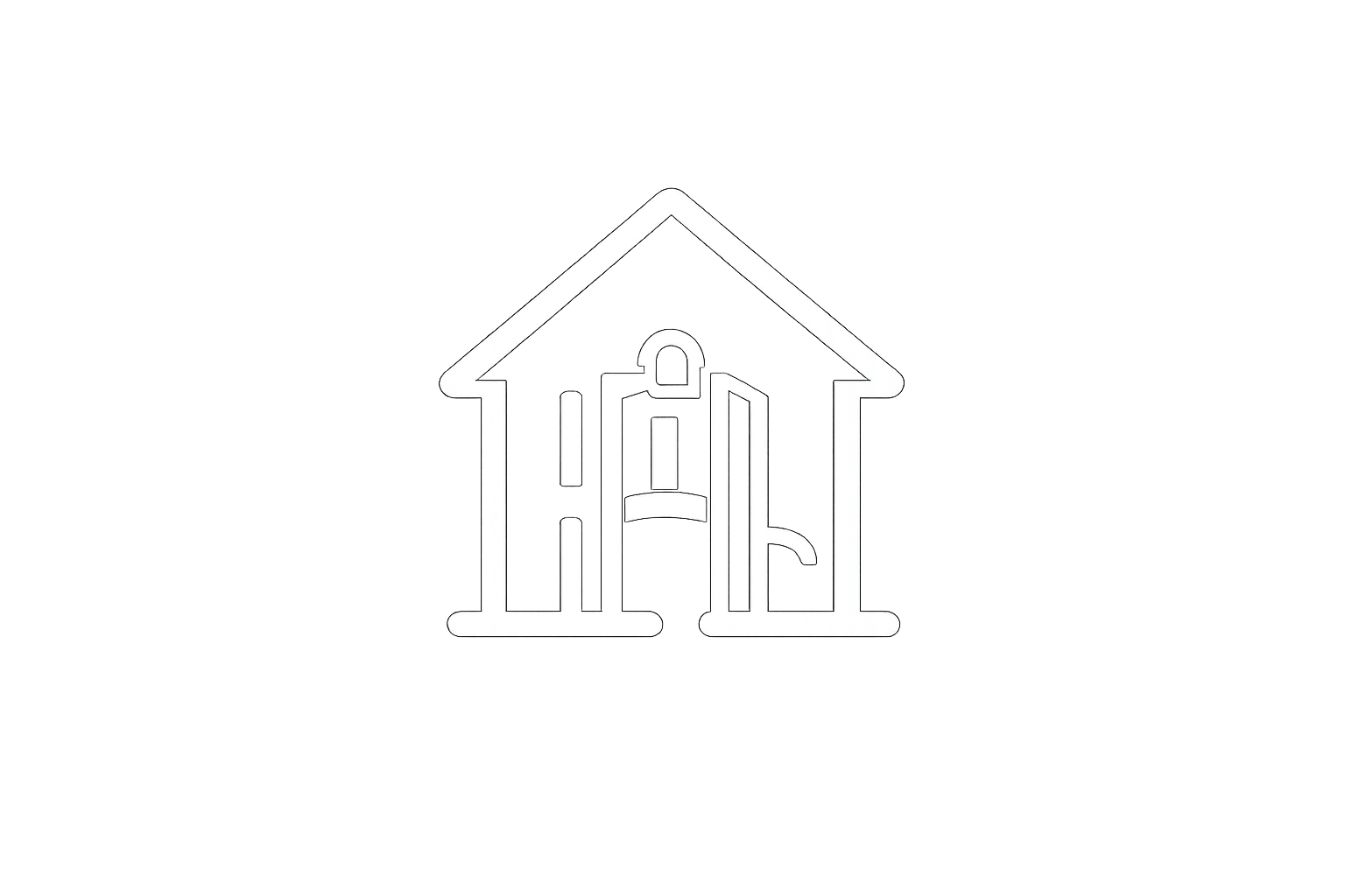 Bungalow Construction Service Icon - Residential Building by Bhoomi Constructions