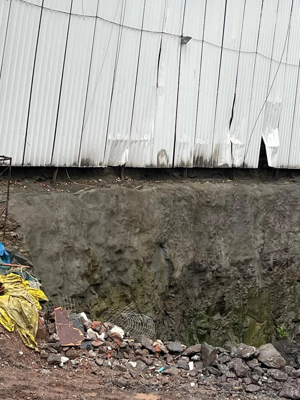 Slab Construction Preparation Work - Bhoomi Constructions Construction Site